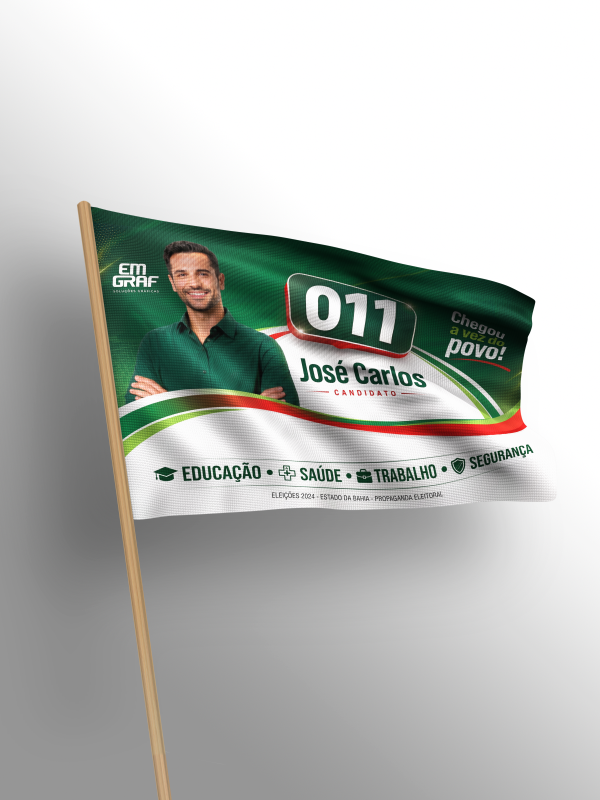 BANDEIRAS EM POLIÉSTER