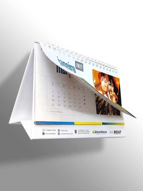 Calendário de Mesa